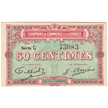 Frankrijk, Corrèze, 50 Centimes, 1915, SUP, Pirot:51-15