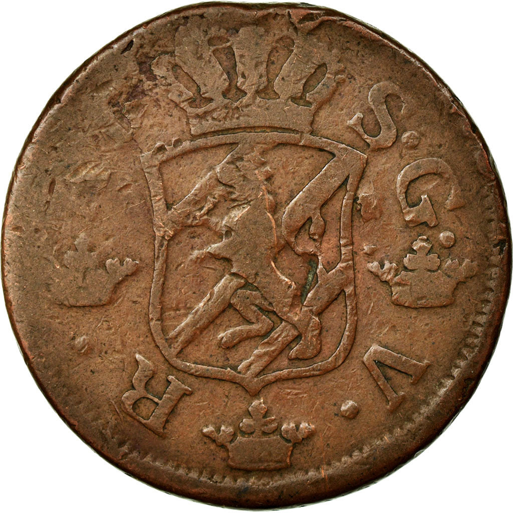 Coin, Sweden, Adolf Frederick, 2 Ore, S.M., 1759, VF(30-35), Copper, KM:461
