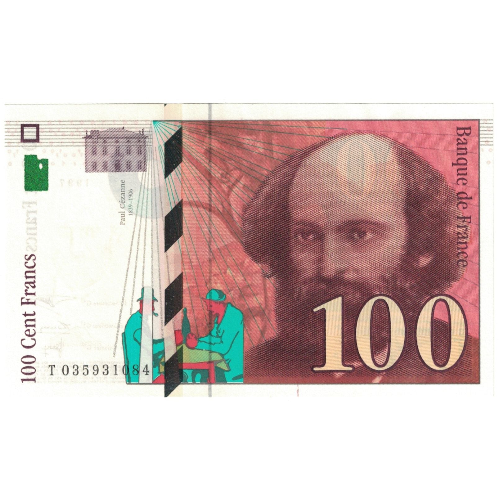 Francia, 100 Francs, 1997, T035931084, EBC, Fayette:74.1, KM:158a