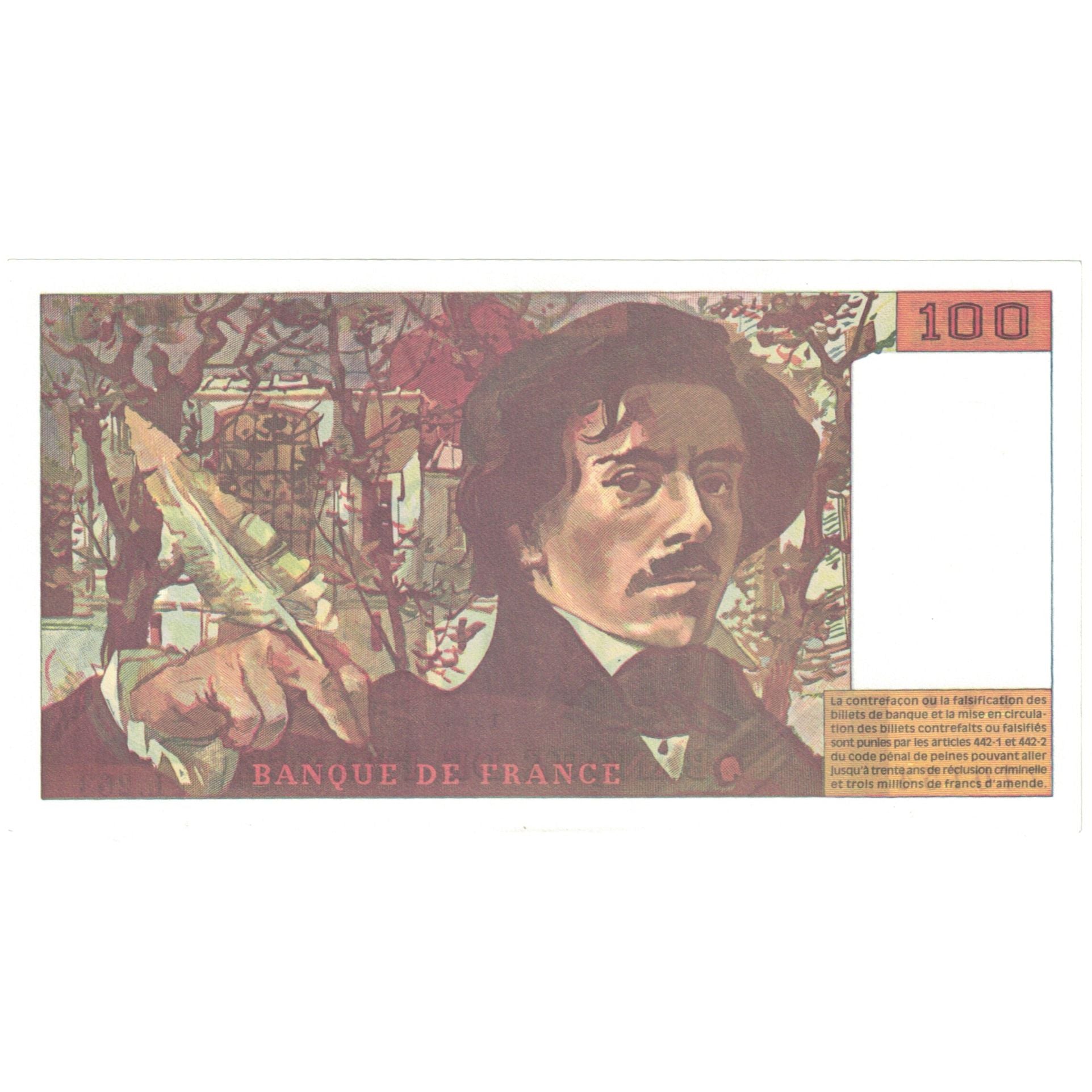 Francia, 100 Francs, 1994, L.263, FDS, Fayette:69ter.1b, KM:154h