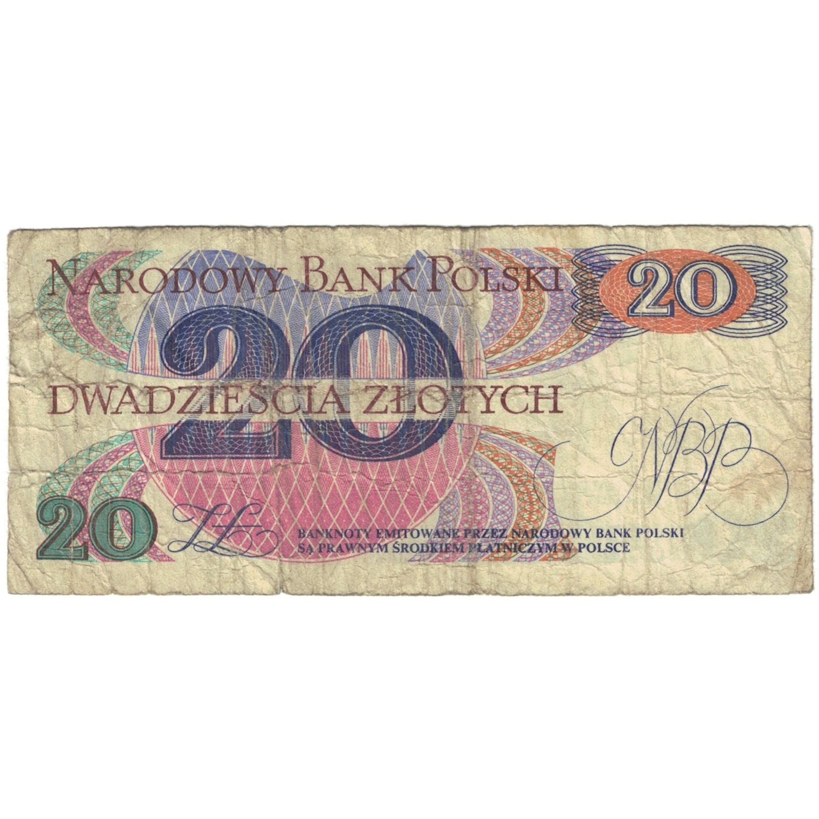 Banknot, Polska, 20 Zlotych, 1988, 1988-06-01, KM:149a, VG(8-10)