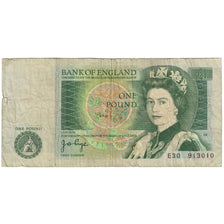 Banknote, Great Britain, 1 Pound, Undated (1978-84), KM:377a, VG(8-10)