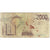 Banknote, Italy, 2000 Lire, D.1990, KM:115, VG(8-10)