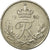 Moneda, Dinamarca, Frederik IX, 25 Öre, 1950, Copenhagen, MBC+, Cobre -
