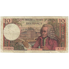 Frankreich, 10 Francs, 1972, 1972-06-01, SGE+, Fayette:62.57, KM:147d