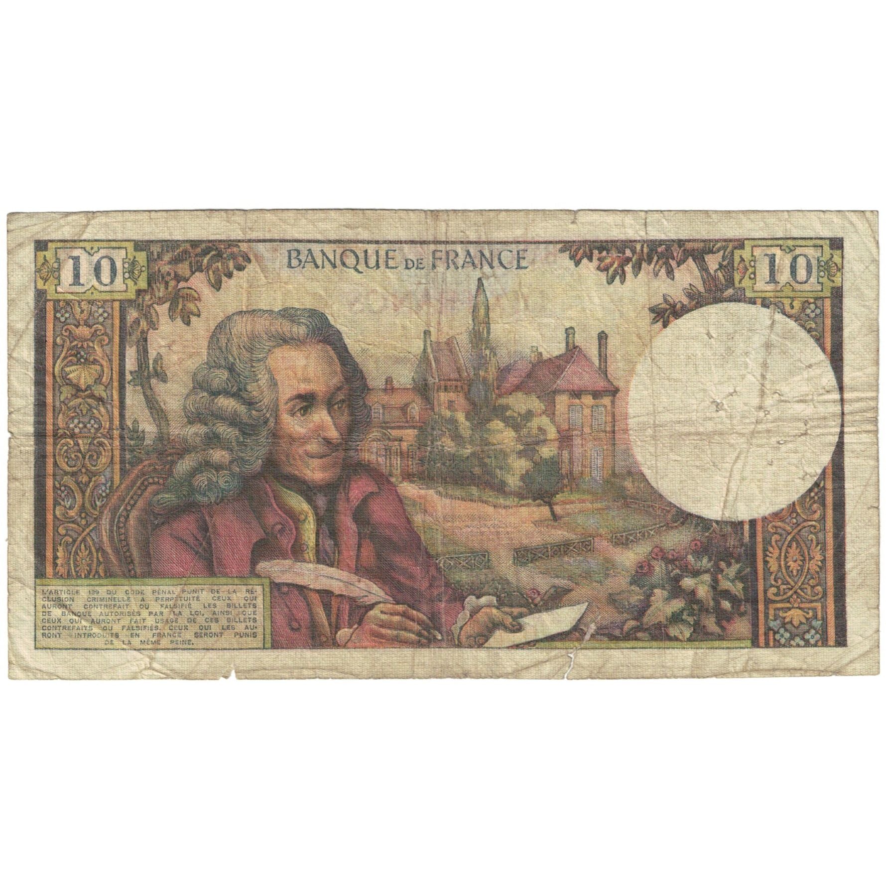 Francja, 10 Francs, 1972, 1972-06-01, F(12-15), Fayette:62.57, KM:147d