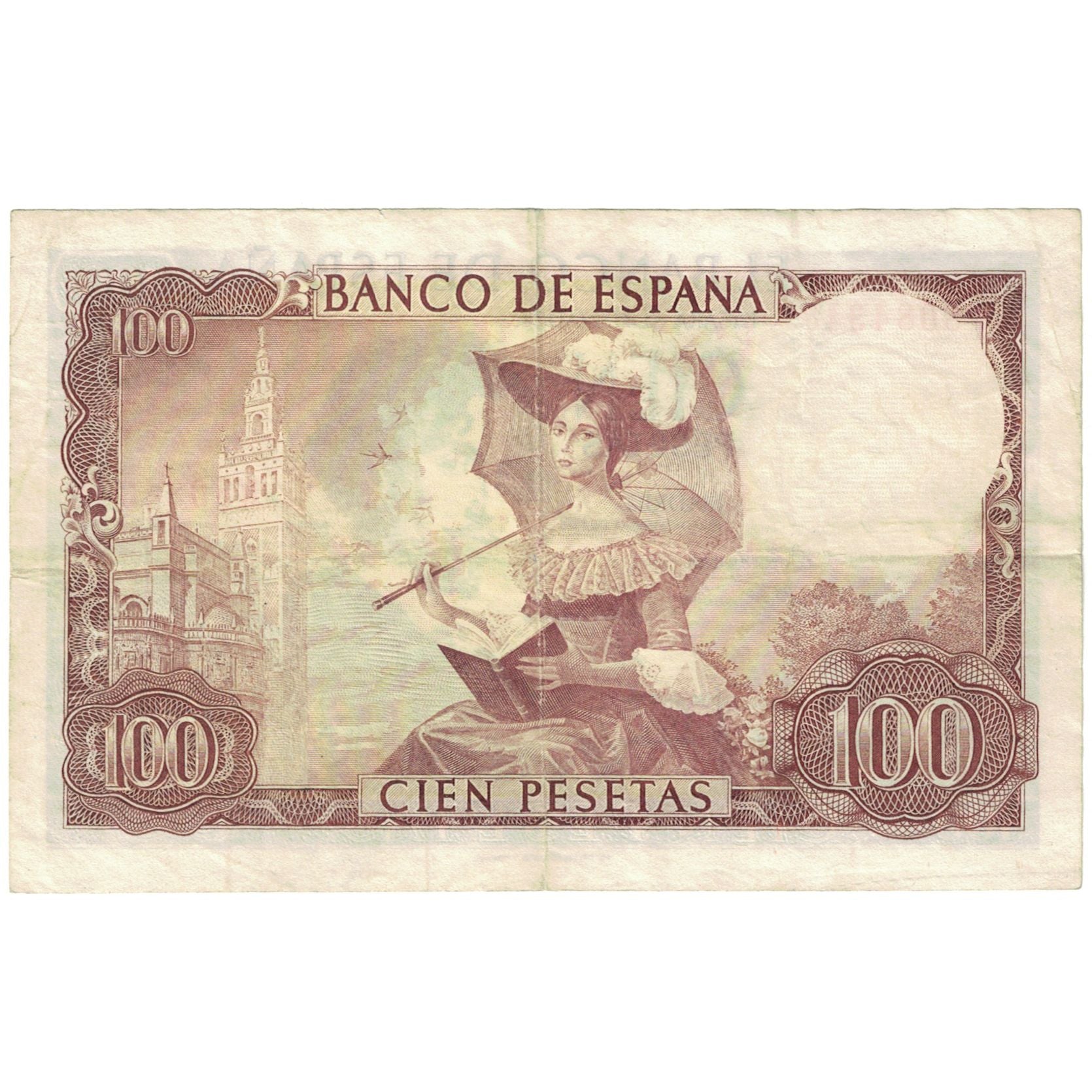 Billet, Espagne, 100 Pesetas, 1965, 1965-11-19, KM:150, TTB
