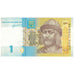 Geldschein, Ukraine, 1 Hryvnia, 2011, 2011, KM:116Ab, UNZ