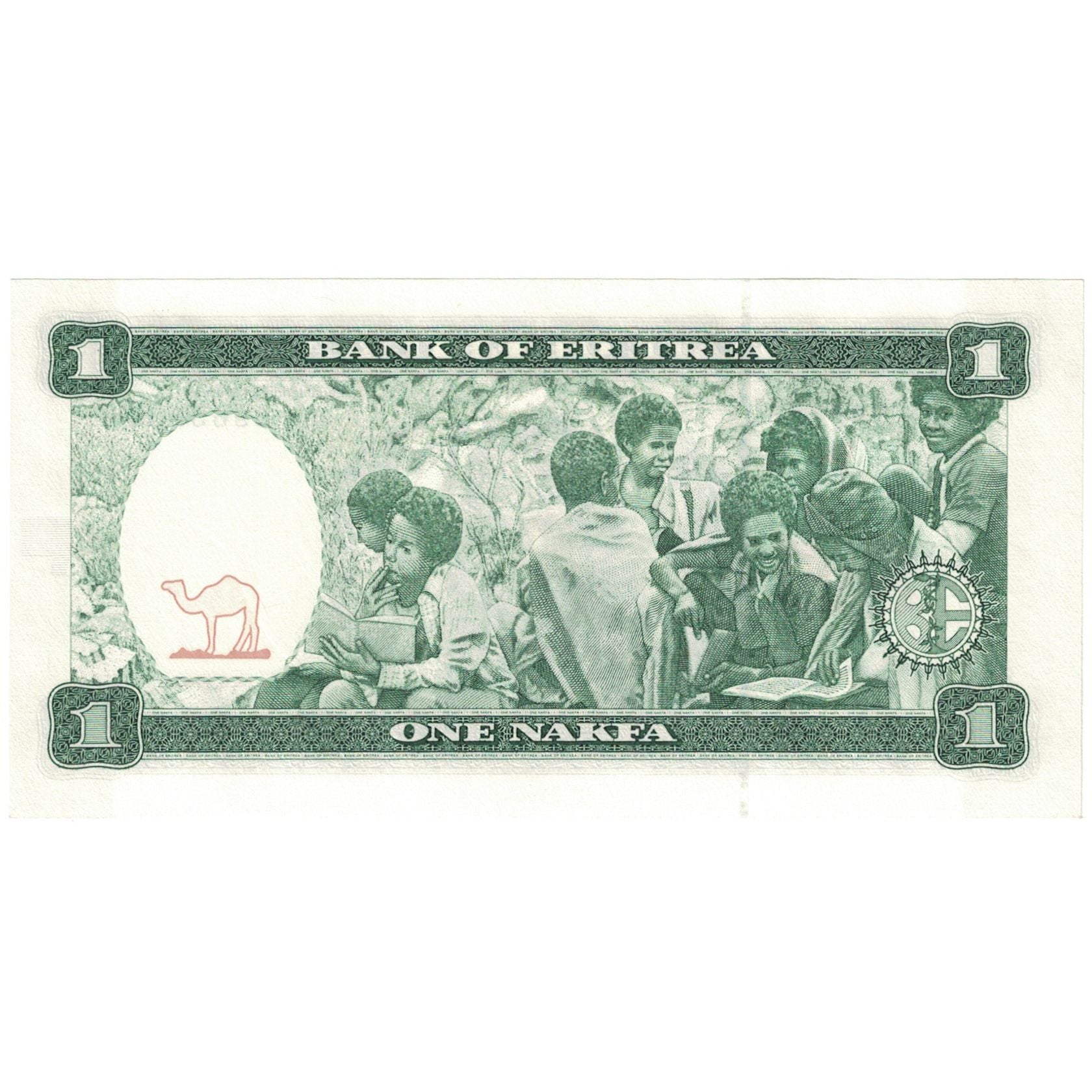 Banknote, Eritrea, 1 Nakfa, 1997-05-24, KM:1, UNC(60-62)