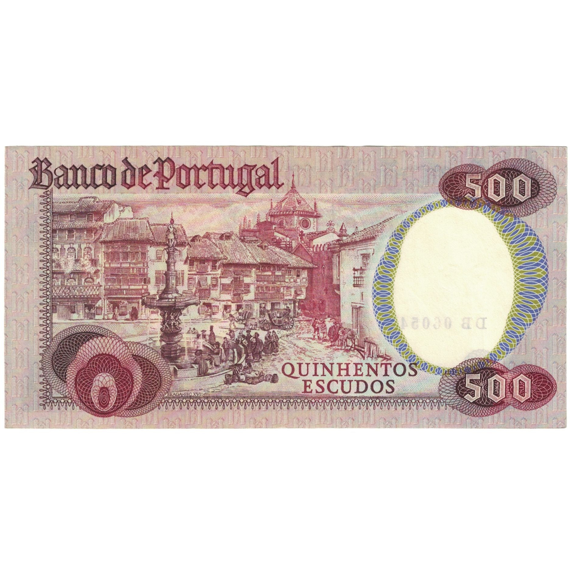 Biljet, Portugal, 500 Escudos, 1979, 1979-10-04, KM:177a, TTB+