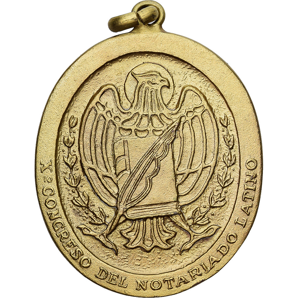 Uruguay, Médaille, Notary, Xème Congreso del Notariado Latino, Montevideo