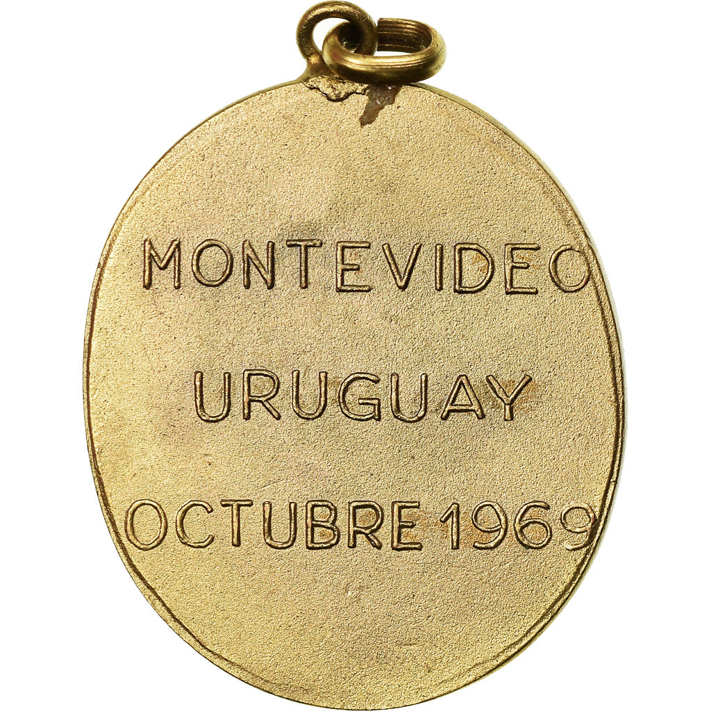 Uruguay, medaglia, Notary, Xème Congreso del Notariado Latino, Montevideo
