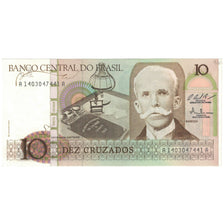 Banconote, Brasile, 10 Cruzados, Undated (1986-87), KM:209a, FDS