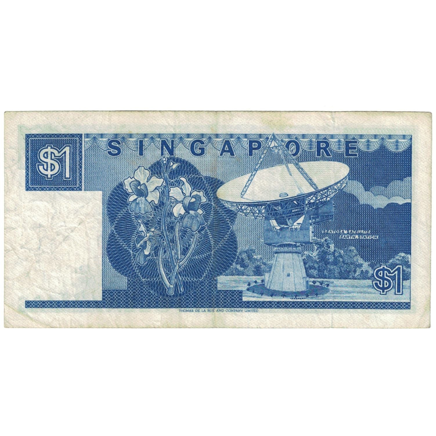 Banknote, Singapore, 1 Dollar, Undated (1987), KM:18a, VF(20-25)