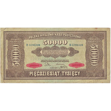 Banknote, Poland, 50,000 Marek, 1922-1923, 1922-10-10, KM:33, EF(40-45)