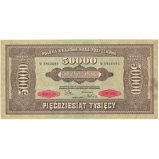 Banknote, Poland, 50,000 Marek, 1922-1923, 1922-10-10, KM:33, EF(40-45)