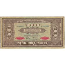 Banknote, Poland, 50,000 Marek, 1922-1923, 1922-10-10, KM:33, EF(40-45)