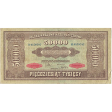 Banknote, Poland, 50,000 Marek, 1922-1923, 1922-10-10, KM:33, EF(40-45)