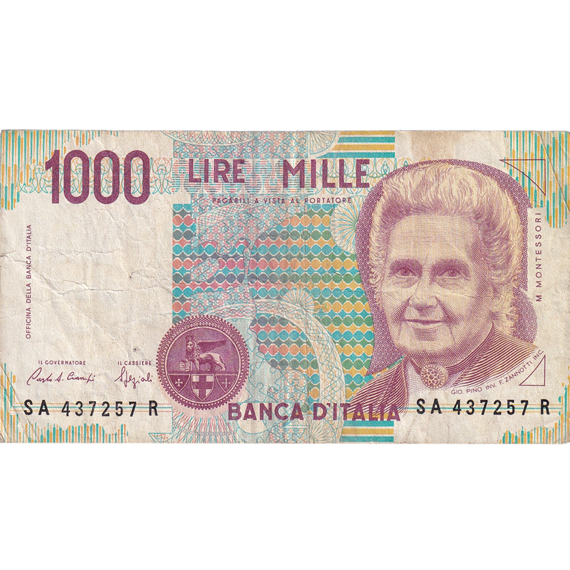 Billet, Italie, 1000 Lire, 1990-10-03, KM:114b, TB