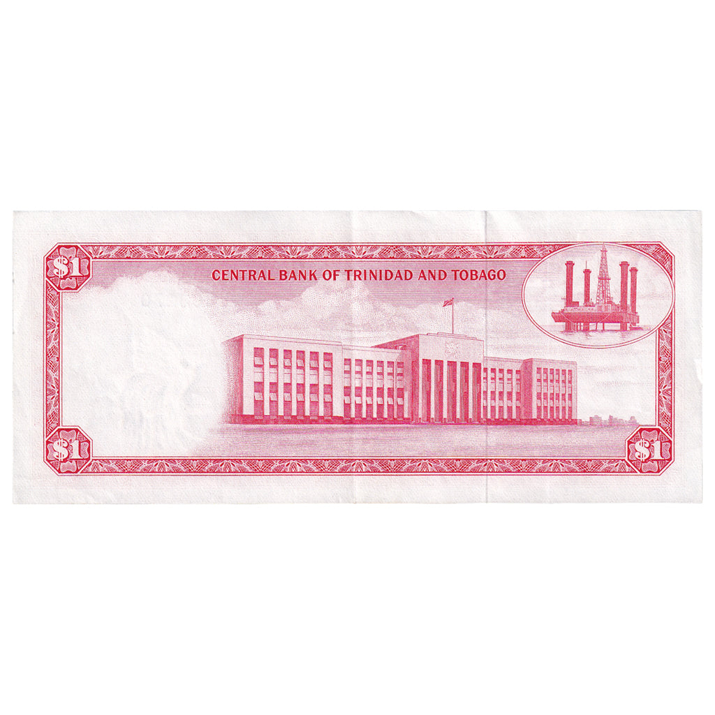 Banknot, Trynidad i Tobago, 1 Dollar, 1977, 1977, KM:30a, EF(40-45)