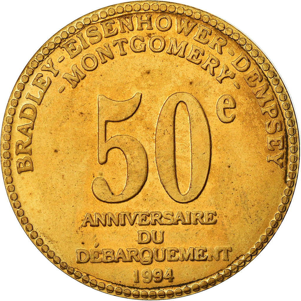 France, Medal, Opération Overlord, 50ème Anniversaire du Débarquement