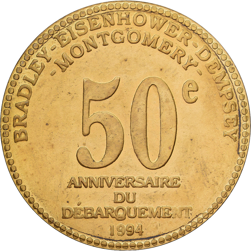 France, Medal, Opération Overlord, 50ème Anniversaire du Débarquement