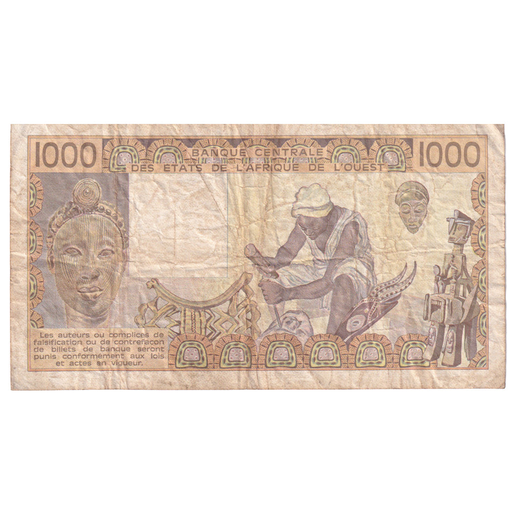 Billet, Communauté économique des États de l'Afrique de l'Ouest, 1000 Francs