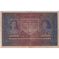Banknote, Poland, 5000 Marek, 1920, 1920-02-07, KM:31, VG(8-10)