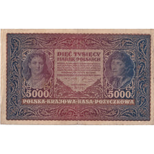 Banconote, Polonia, 5000 Marek, 1920, 1920-02-07, KM:31, MB