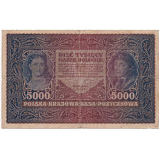 Banknote, Poland, 5000 Marek, 1920, 1920-02-07, KM:31, VF(20-25)