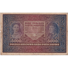 Banconote, Polonia, 5000 Marek, 1920, 1920-02-07, KM:31, MB