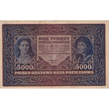 Geldschein, Polen, 5000 Marek, 1920, 1920-02-07, KM:31, S
