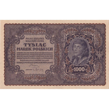Banknote, Poland, 1000 Marek, 1919, 1919-08-23, KM:29, AU(55-58)