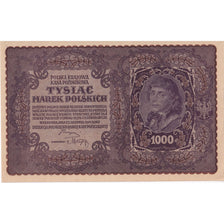 Banknote, Poland, 1000 Marek, 1919, 1919-08-23, KM:29, AU(55-58)