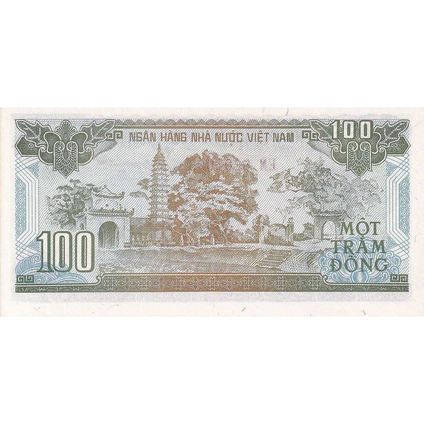 Banknote, Vietnam, 100 D<ox>ng, 1991 (1992), KM:105a, UNC(65-70)