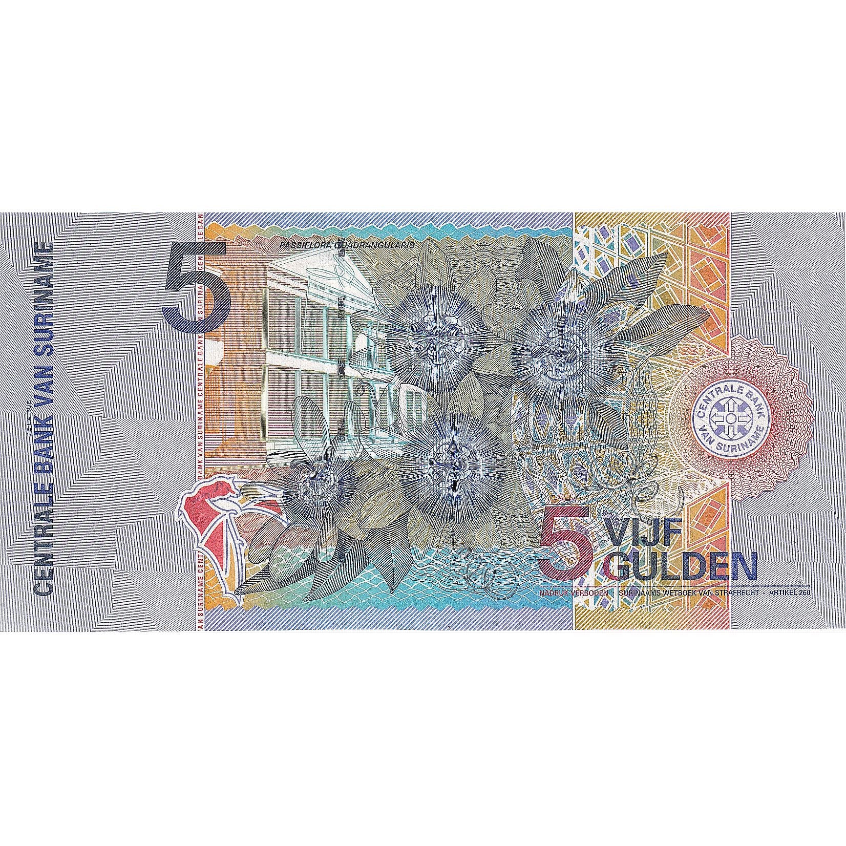 5 Gulden, 2000, Surinam, KM:146, UNC