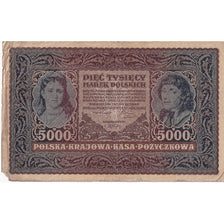 Polonia, 5000 Marek, 1920, 1920-02-07, KM:31, B