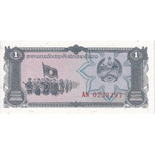 Laos, 1 Kip, KM:25a, FDS