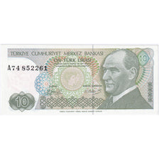 Turkey, 10 Lira, 1970, KM:192, UNC(65-70)