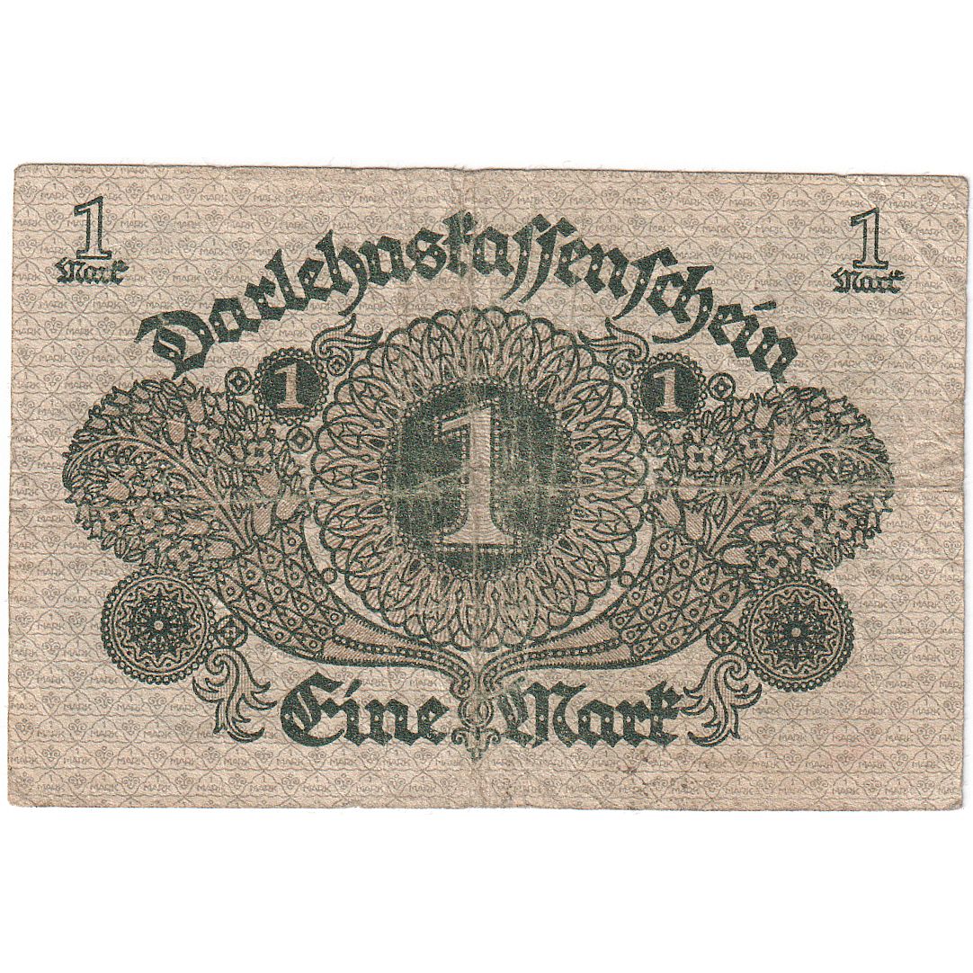 Germany, 1 Mark, 1920-03-01, KM:58, VF(20-25)