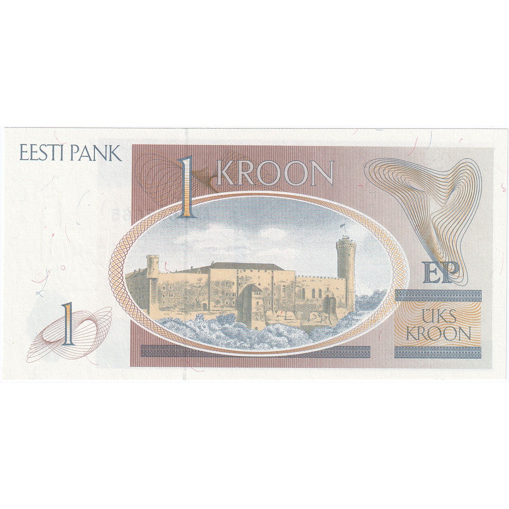 Estonia, 1 Kroon, 1992, KM:69a, UNZ
