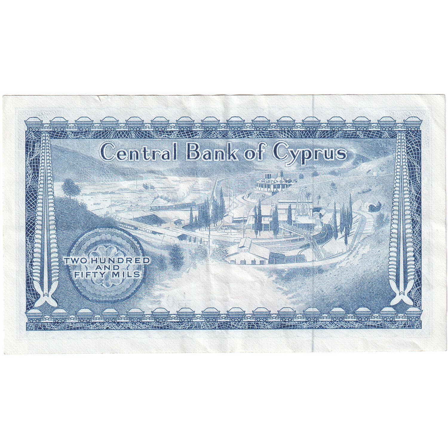 Cyprus, 250 Mils, 1972-06-01, AU(55-58)