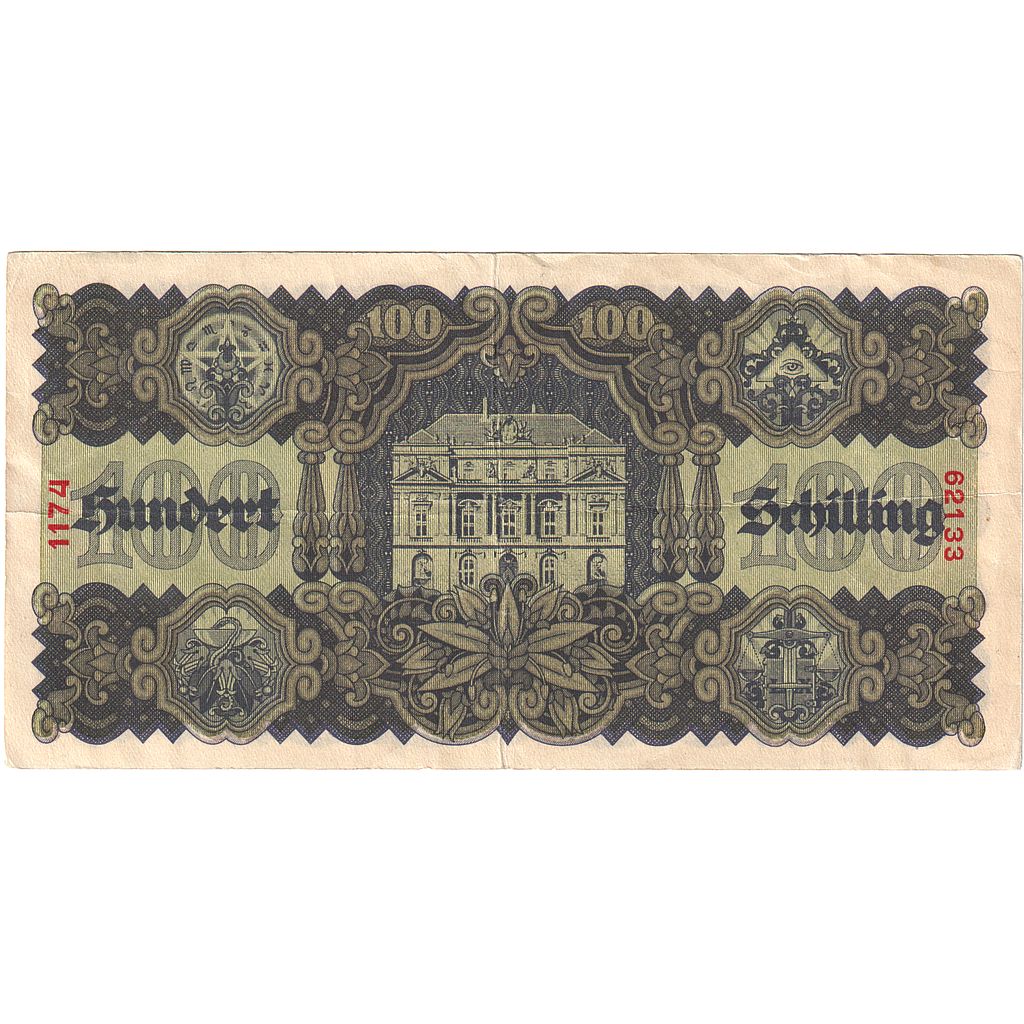 Austria, 100 Schilling, 1945, 1945-05-29, KM:118, EF(40-45)