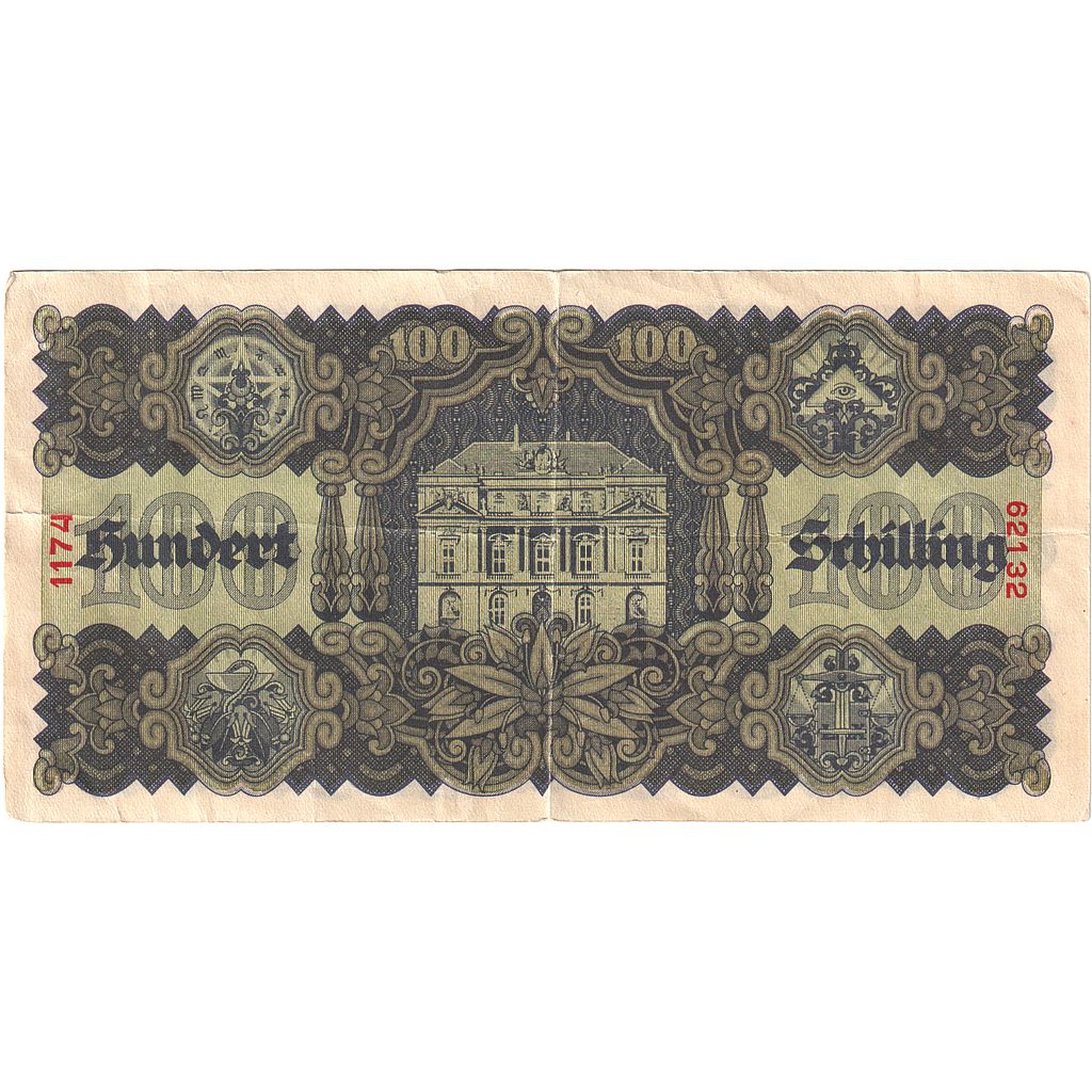 Austria, 100 Schilling, 1945, 1945-05-29, KM:118, EF(40-45)