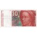 Switzerland, 10 Franken, 1987, KM:53g, EF(40-45)