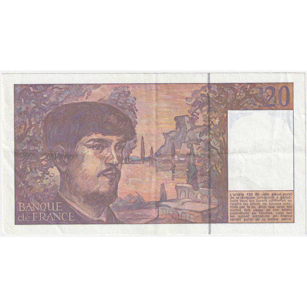 Frankrijk, 20 Francs, 1993, Z.043, TTB, Fayette:66bis.5, KM:151f