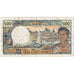 Franse Gebieden in de Stille Oceaan, 500 Francs, 1990, KM:1a, TB+