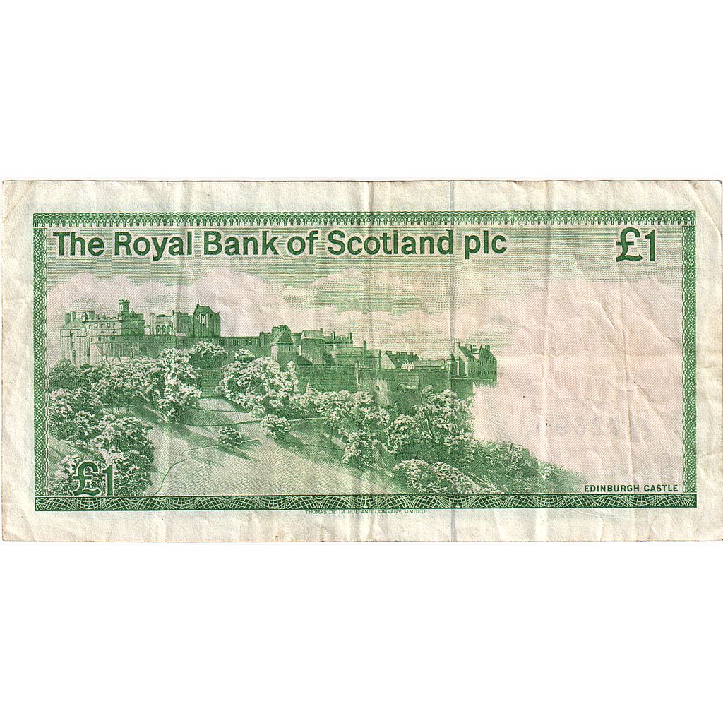 Scotland, 1 Pound, 1984, 1984-01-04, KM:341b, EF(40-45)
