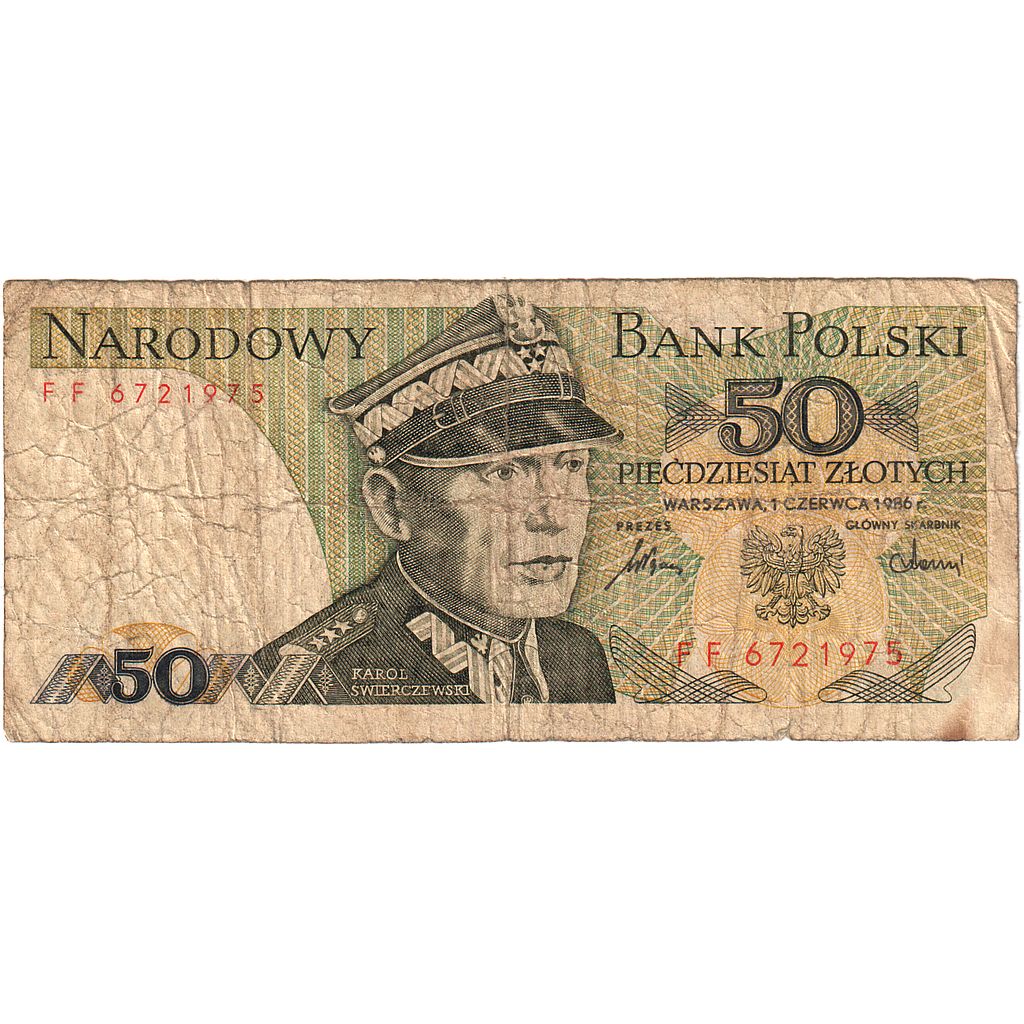Polen, 50 Zlotych, 1986, 1986-06-01, KM:142c, SGE