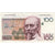 Belgio, 100 Francs, KM:142a, MB+